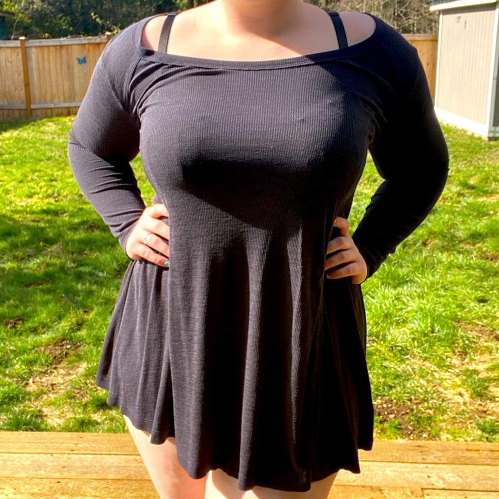 Cute Blue Tunic Dress